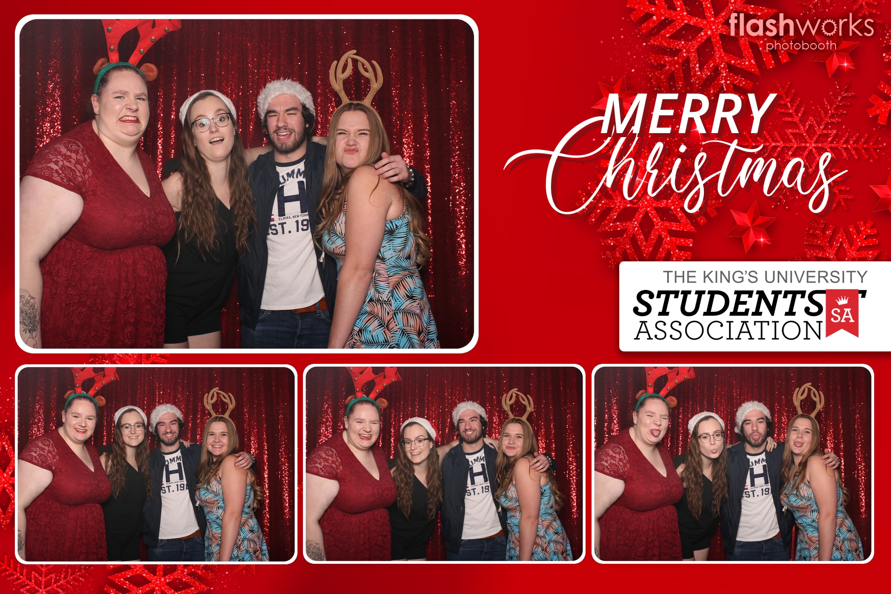 Kings Christmas Party | View more photos from the event at gallery.flashworksphotobooth.com/u/FlashworksPhotoboothInc/Kings-Christmas-Party